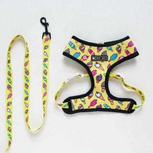 LV Small Dog Yorkie Harness + Leash Set • Yorkies Gram